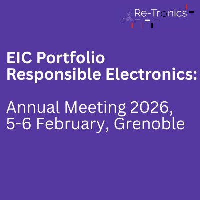 EIC Responsible Electronics Portfolio Annual Meeting 2026
